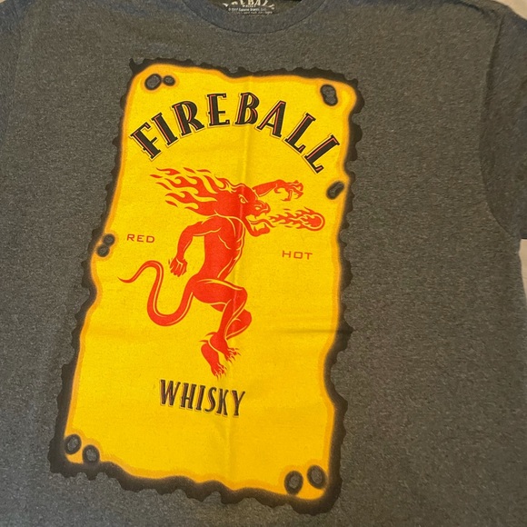 Men’s XL Fireball T Shirt Classic Tee Comfy! - Picture 2 of 4